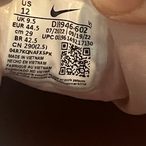 Nike Air Force 1 Low PLT.AF.ORM Light Soft Pink Oxford Women's Sz 12 Platform - Picture 9 of 13